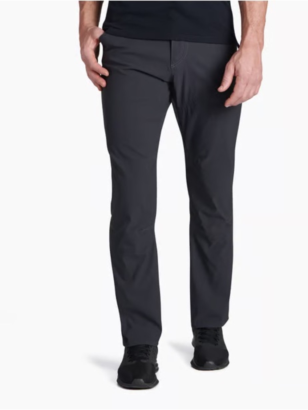 KÜHL Renegade Mens Pants Charcoal Grey Tech Stretch Hiking Outdoor 38x32